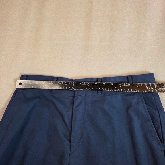 Vintage Wrangler Slacks Men’s 36x27 Made in USA Poly Blend Trousers 70s 80s - Picture 6 of 16